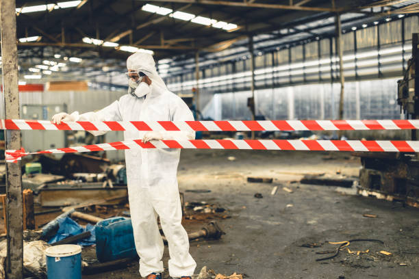 Professional Odor Removal technician working in San Bruno, CA